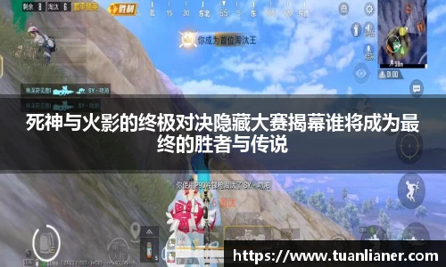 死神与火影的终极对决隐藏大赛揭幕谁将成为最终的胜者与传说