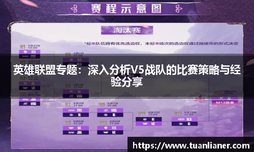 英雄联盟专题：深入分析V5战队的比赛策略与经验分享